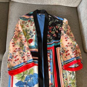 Alice + Olivia silk kimono